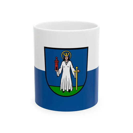 Flagge Forst (Germany) White Coffee Mug 11oz - Go Mug Yourself