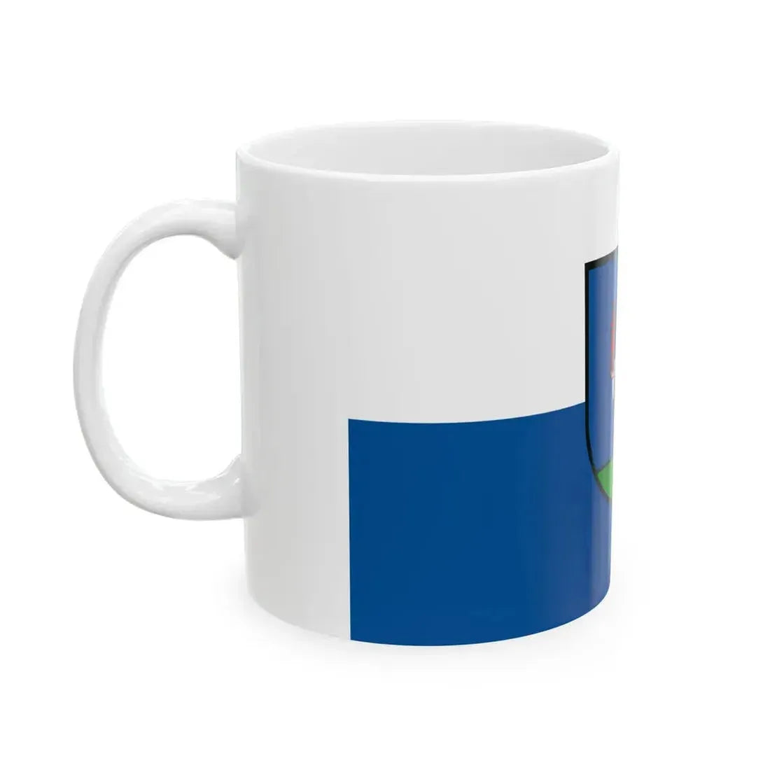 Flagge Forst (Germany) White Coffee Mug - Go Mug Yourself