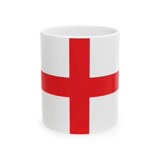 Flagge Freiburg im Breisgau (Germany) White Coffee Mug 11oz - Go Mug Yourself