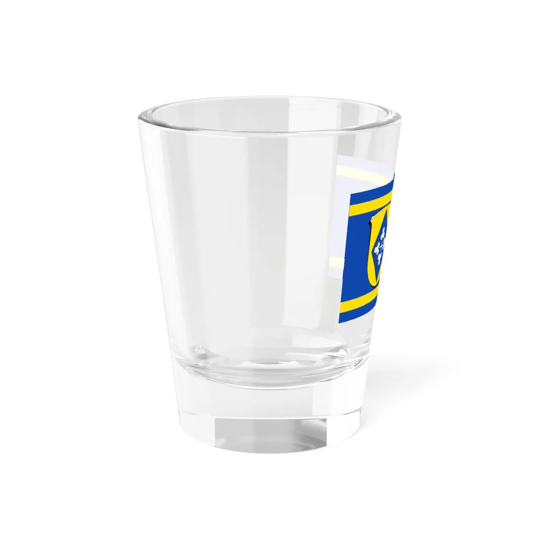 Flagge Freiensteinau (Germany) Shot Glass 1.5oz - Go Mug Yourself