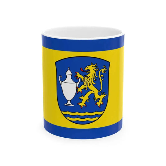 Flagge Fuerstenberg Weser (Germany) White Coffee Mug 11oz - Go Mug Yourself