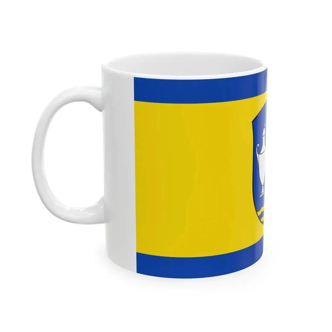 Flagge Fuerstenberg Weser (Germany) White Coffee Mug - Go Mug Yourself