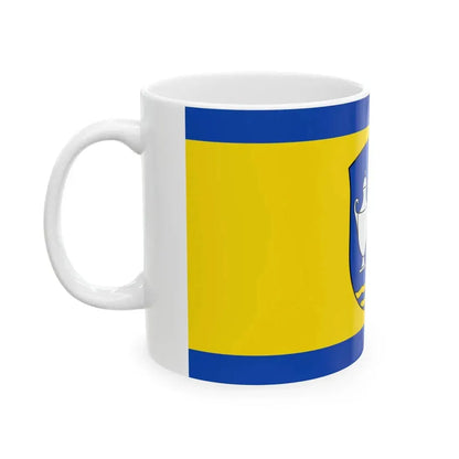 Flagge Fuerstenberg Weser (Germany) White Coffee Mug - Go Mug Yourself