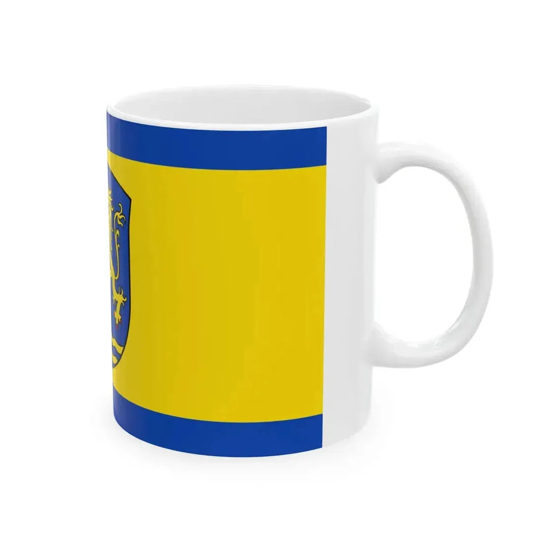 Flagge Fuerstenberg Weser (Germany) White Coffee Mug - Go Mug Yourself