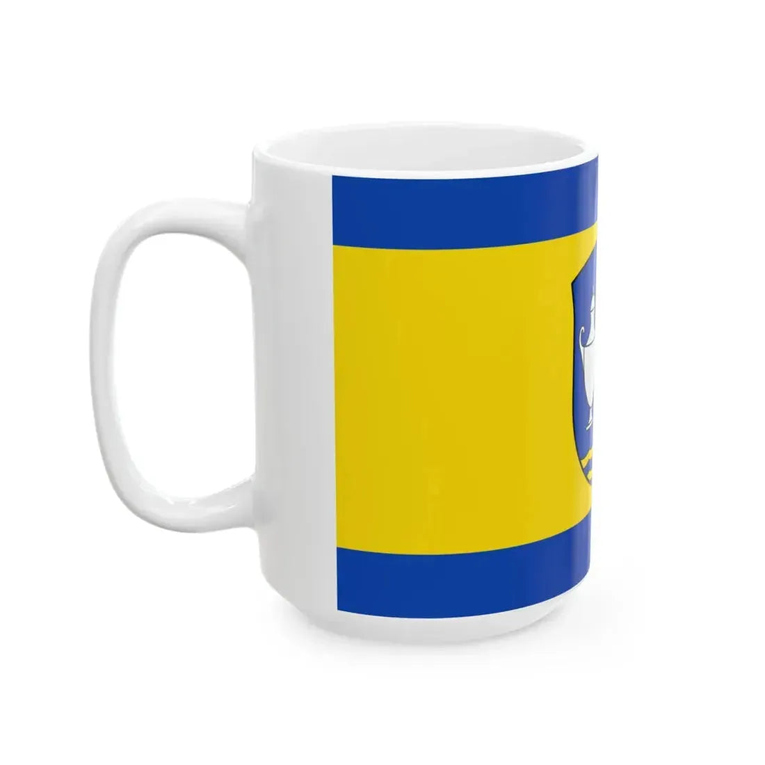 Flagge Fuerstenberg Weser (Germany) White Coffee Mug - Go Mug Yourself
