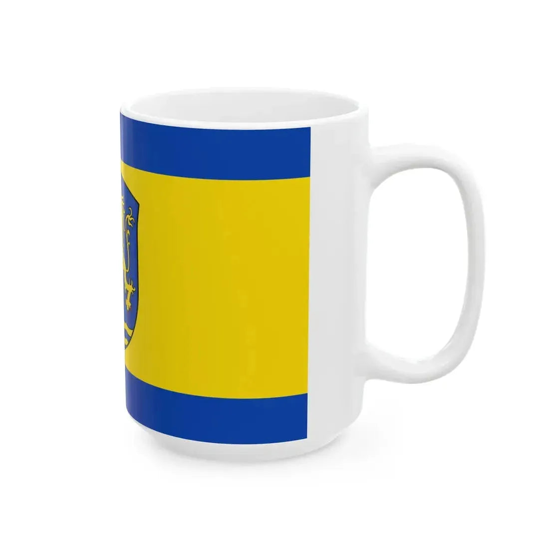 Flagge Fuerstenberg Weser (Germany) White Coffee Mug - Go Mug Yourself