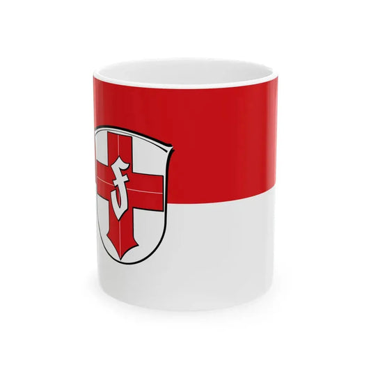 Flagge Fuerth Odw (Germany) White Coffee Mug 11oz - Go Mug Yourself