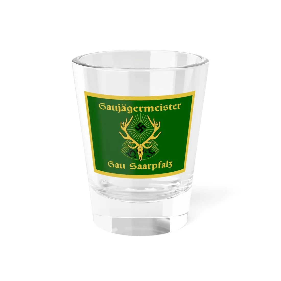 Flagge Gaujägermeister inoff 1942 (Germany) Shot Glass 1.5oz 1.5oz - Go Mug Yourself