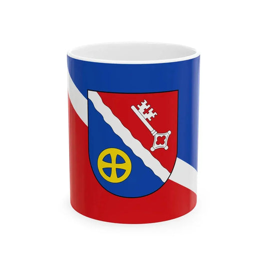 Flagge Geestland (Germany) White Coffee Mug 11oz - Go Mug Yourself
