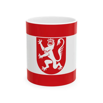 Flagge Georgsmarienhuette (Germany) White Coffee Mug 11oz - Go Mug Yourself