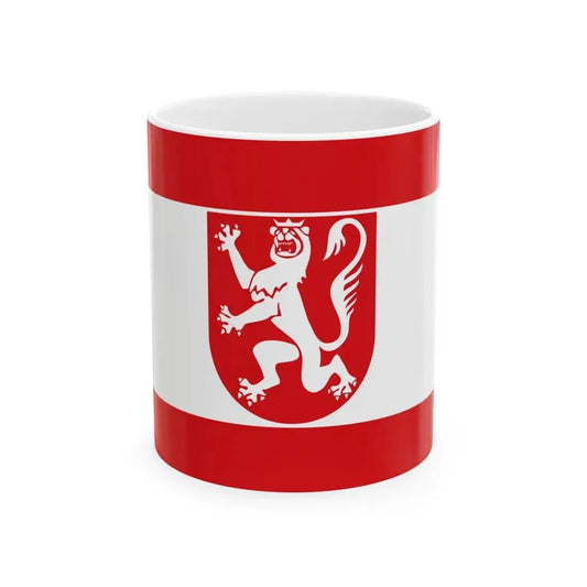Flagge Georgsmarienhuette (Germany) White Coffee Mug 11oz - Go Mug Yourself
