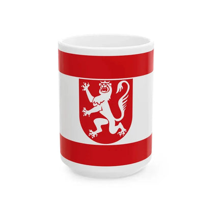Flagge Georgsmarienhuette (Germany) White Coffee Mug 15oz - Go Mug Yourself