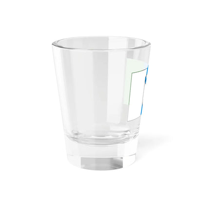 Flagge Geretsried (Germany) Shot Glass 1.5oz - Go Mug Yourself