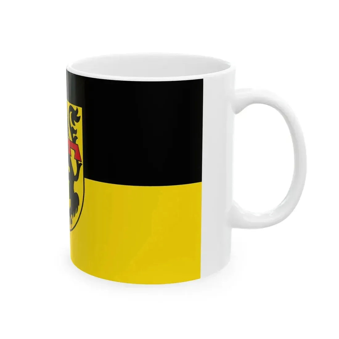 Flagge Gerolstein (Germany) White Coffee Mug - Go Mug Yourself