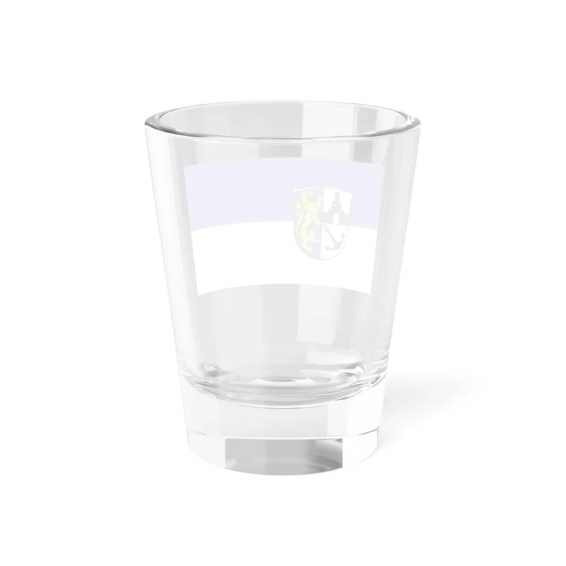 Flagge Ginsheim-Gustavsburg (Germany) Shot Glass 1.5oz - Go Mug Yourself