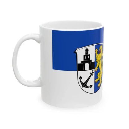 Flagge Ginsheim-Gustavsburg (Germany) White Coffee Mug - Go Mug Yourself