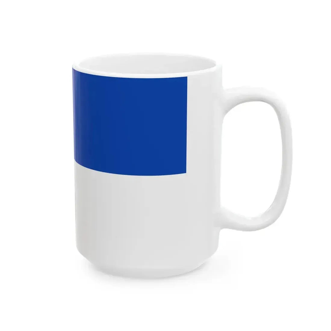 Flagge Ginsheim-Gustavsburg (Germany) White Coffee Mug - Go Mug Yourself
