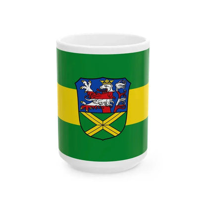 Flagge Gladenbach (Germany) White Coffee Mug 15oz - Go Mug Yourself