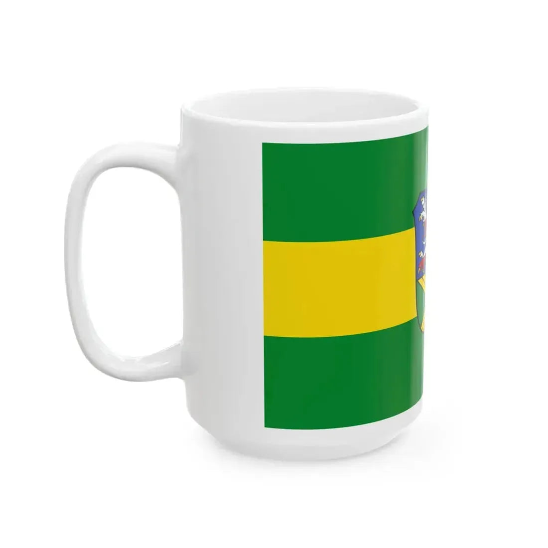 Flagge Gladenbach (Germany) White Coffee Mug - Go Mug Yourself
