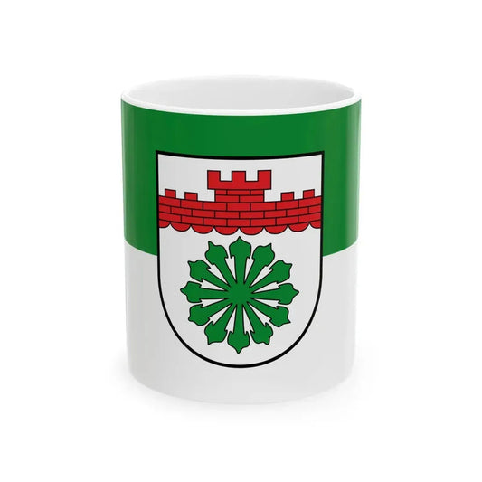 Flagge Gnarrenburg (Germany) White Coffee Mug 11oz - Go Mug Yourself