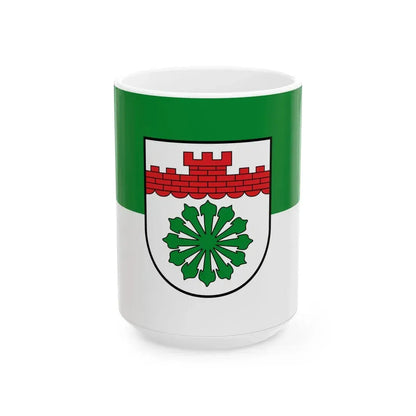Flagge Gnarrenburg (Germany) White Coffee Mug 15oz - Go Mug Yourself