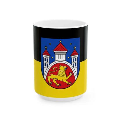 Flagge Goettingen (Germany) White Coffee Mug 15oz - Go Mug Yourself