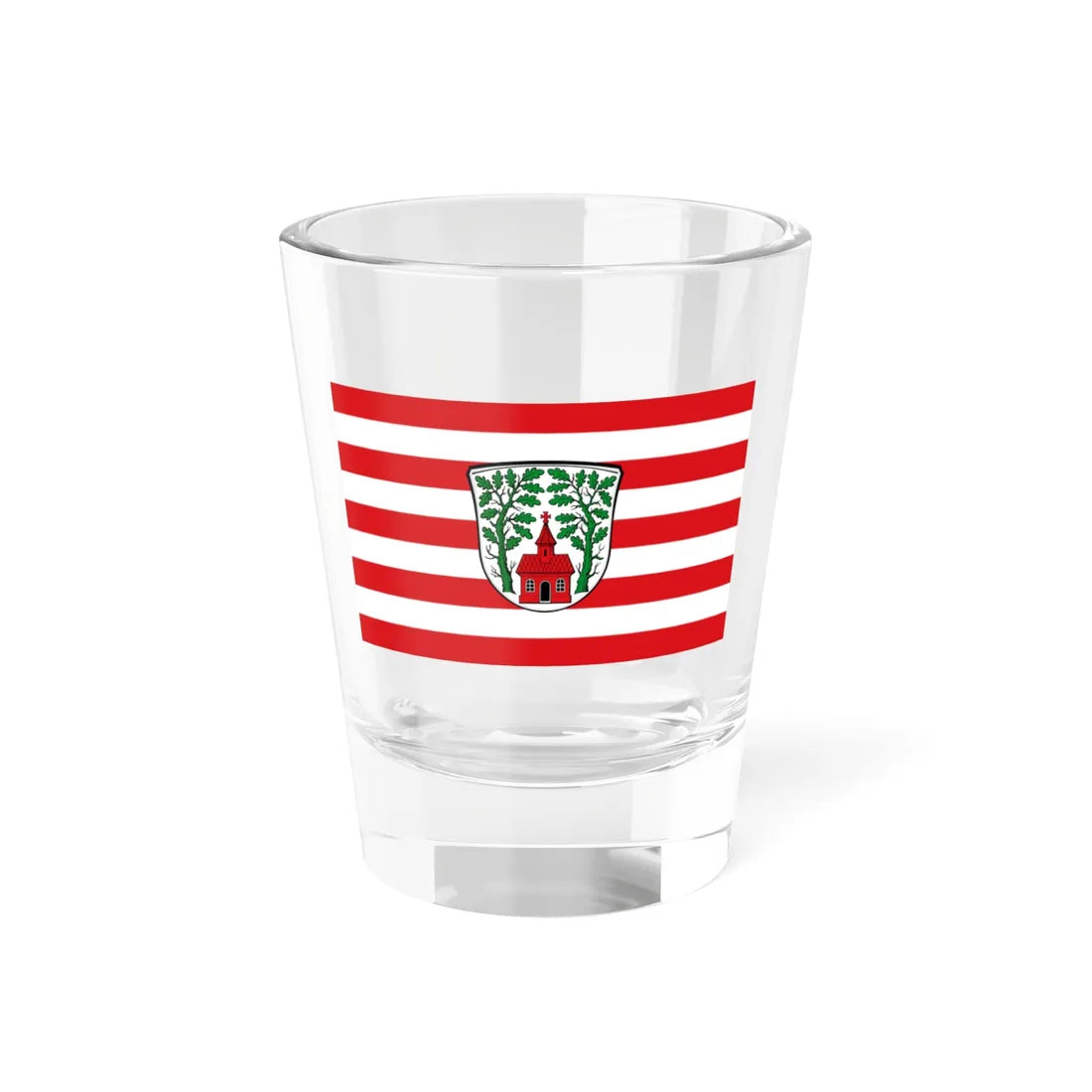 Flagge Goetzenhain (Germany) Shot Glass 1.5oz 1.5oz - Go Mug Yourself