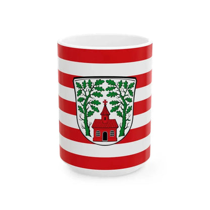 Flagge Goetzenhain (Germany) White Coffee Mug 15oz - Go Mug Yourself