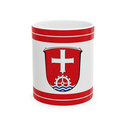 Flagge Gorxheimertal (Germany) White Coffee Mug 11oz - Go Mug Yourself