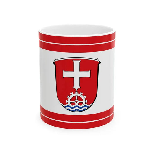 Flagge Gorxheimertal (Germany) White Coffee Mug 11oz - Go Mug Yourself