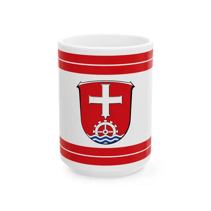 Flagge Gorxheimertal (Germany) White Coffee Mug 15oz - Go Mug Yourself