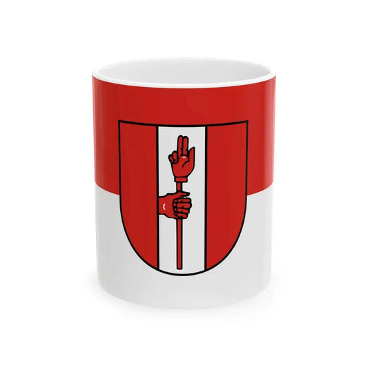 Flagge Gosheim (Germany) White Coffee Mug 11oz - Go Mug Yourself