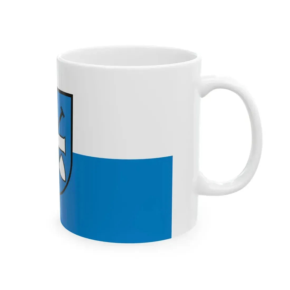 Flagge Graben-Neudorf (Germany) White Coffee Mug - Go Mug Yourself