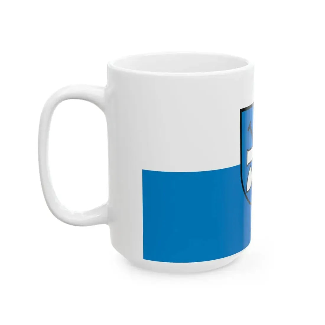 Flagge Graben-Neudorf (Germany) White Coffee Mug - Go Mug Yourself