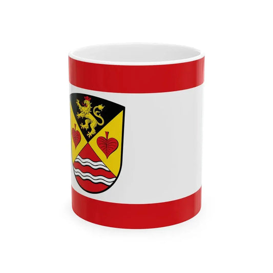 Flagge Grasellenbach (Germany) White Coffee Mug 11oz - Go Mug Yourself