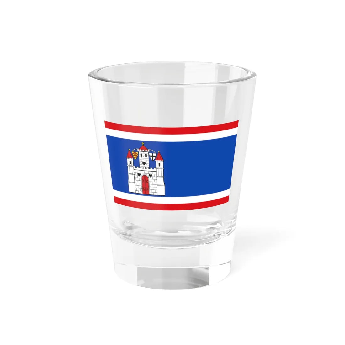 Flagge Groß-Umstadt (Germany) Shot Glass 1.5oz 1.5oz - Go Mug Yourself