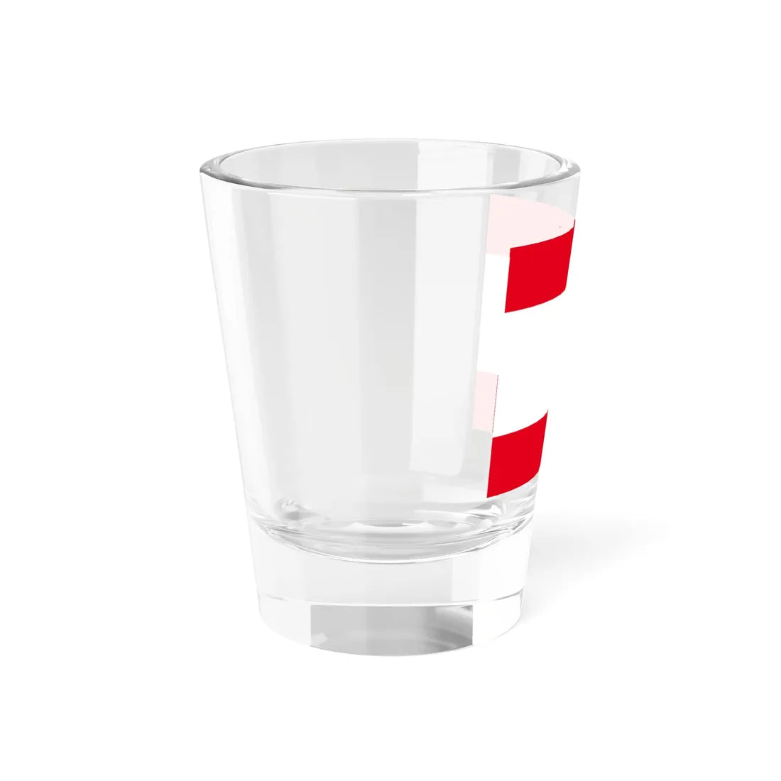 Flagge Großherzogtum Hessen ohne Wappen (Germany) Shot Glass 1.5oz - Go Mug Yourself