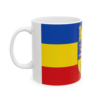 Flagge Gross-Gerau (Germany) White Coffee Mug - Go Mug Yourself