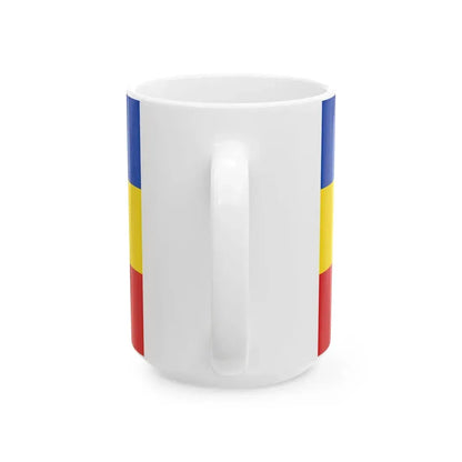 Flagge Gross-Gerau (Germany) White Coffee Mug - Go Mug Yourself
