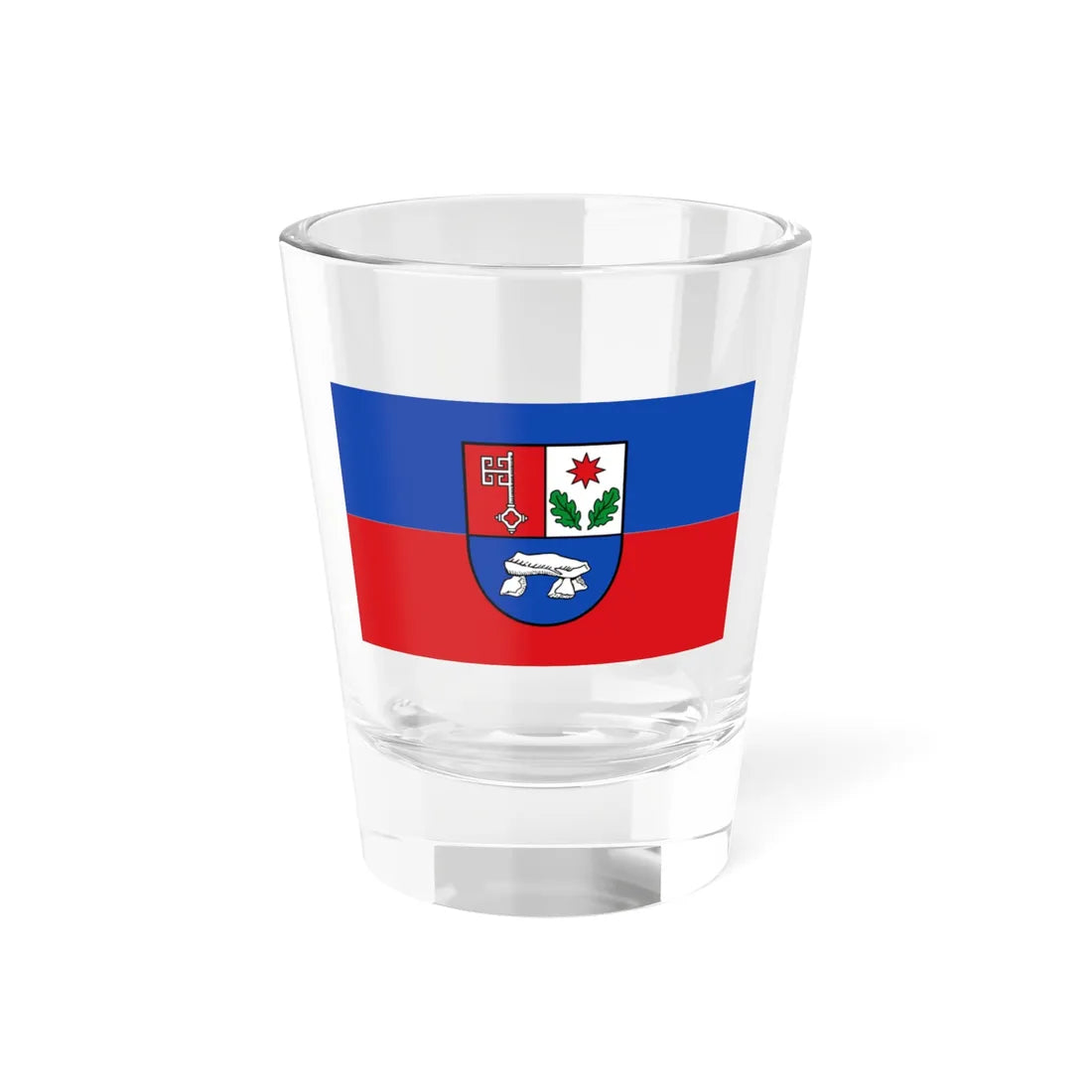 Flagge Hagen im Bremischen (Germany) Shot Glass 1.5oz 1.5oz - Go Mug Yourself