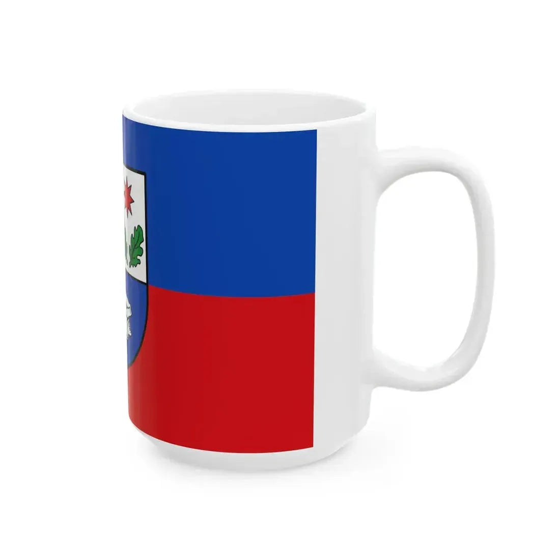 Flagge Hagen im Bremischen (Germany) White Coffee Mug - Go Mug Yourself