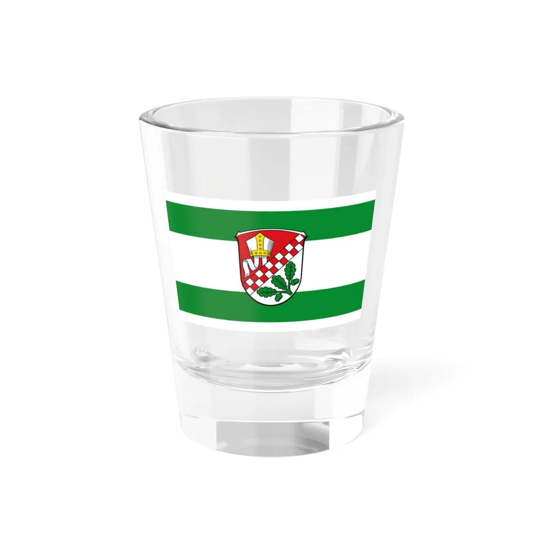 Flagge Haina Kloster (Germany) Shot Glass 1.5oz 1.5oz - Go Mug Yourself
