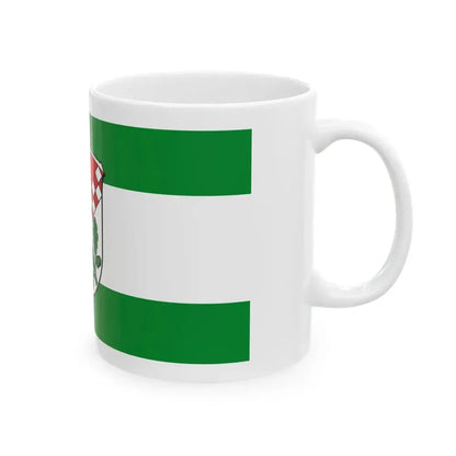 Flagge Haina Kloster (Germany) White Coffee Mug - Go Mug Yourself