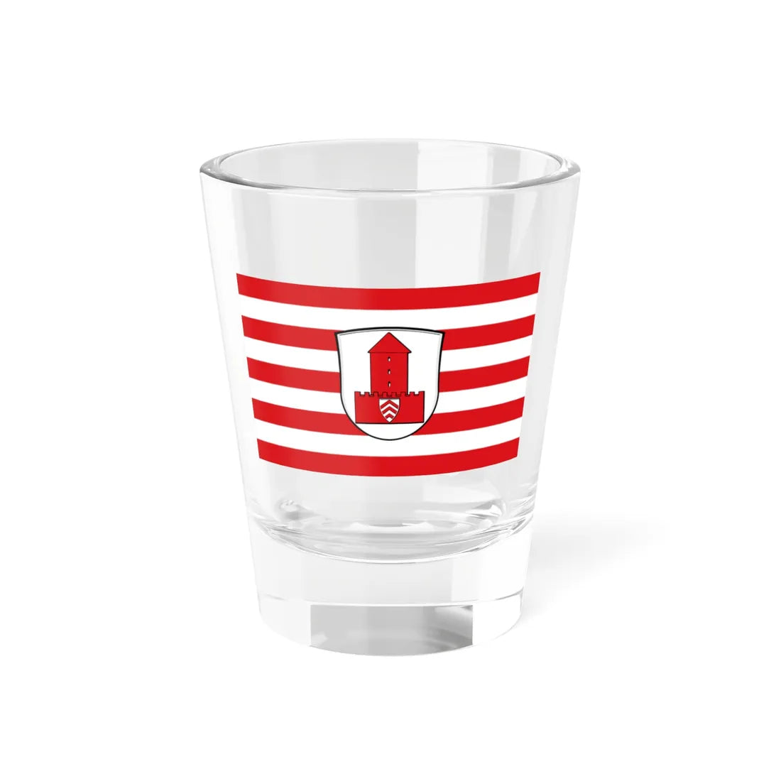 Flagge Hainhausen (Germany) Shot Glass 1.5oz 1.5oz - Go Mug Yourself