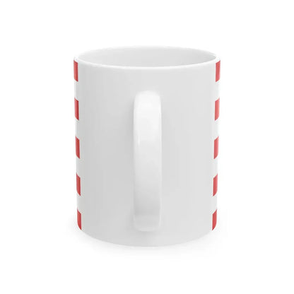 Flagge Hainstadt Kr. Offenbach (Germany) White Coffee Mug - Go Mug Yourself