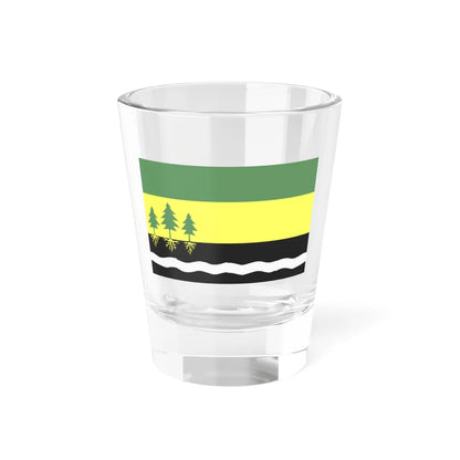 Flagge Halstenbek (Germany) Shot Glass 1.5oz 1.5oz - Go Mug Yourself