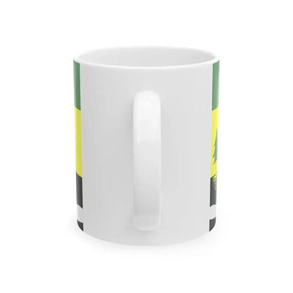 Flagge Halstenbek (Germany) White Coffee Mug - Go Mug Yourself