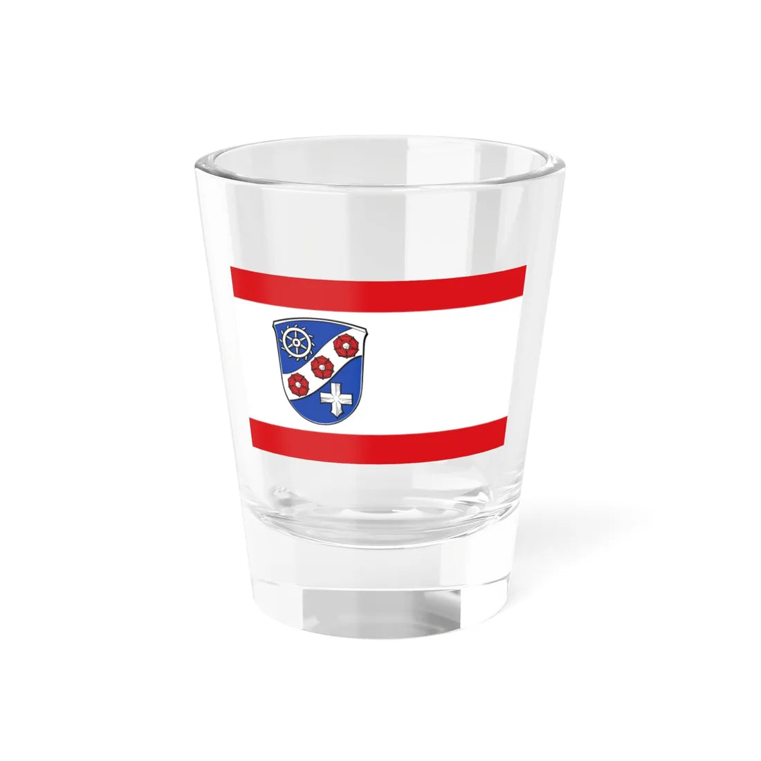 Flagge Hambach bei Heppenheim (Germany) Shot Glass 1.5oz 1.5oz - Go Mug Yourself