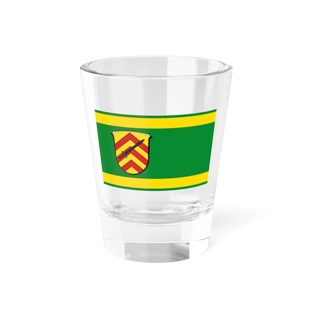 Flagge Hammersbach Hessen (Germany) Shot Glass 1.5oz 1.5oz - Go Mug Yourself