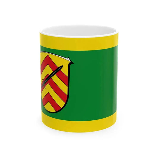 Flagge Hammersbach Hessen (Germany) White Coffee Mug 11oz - Go Mug Yourself